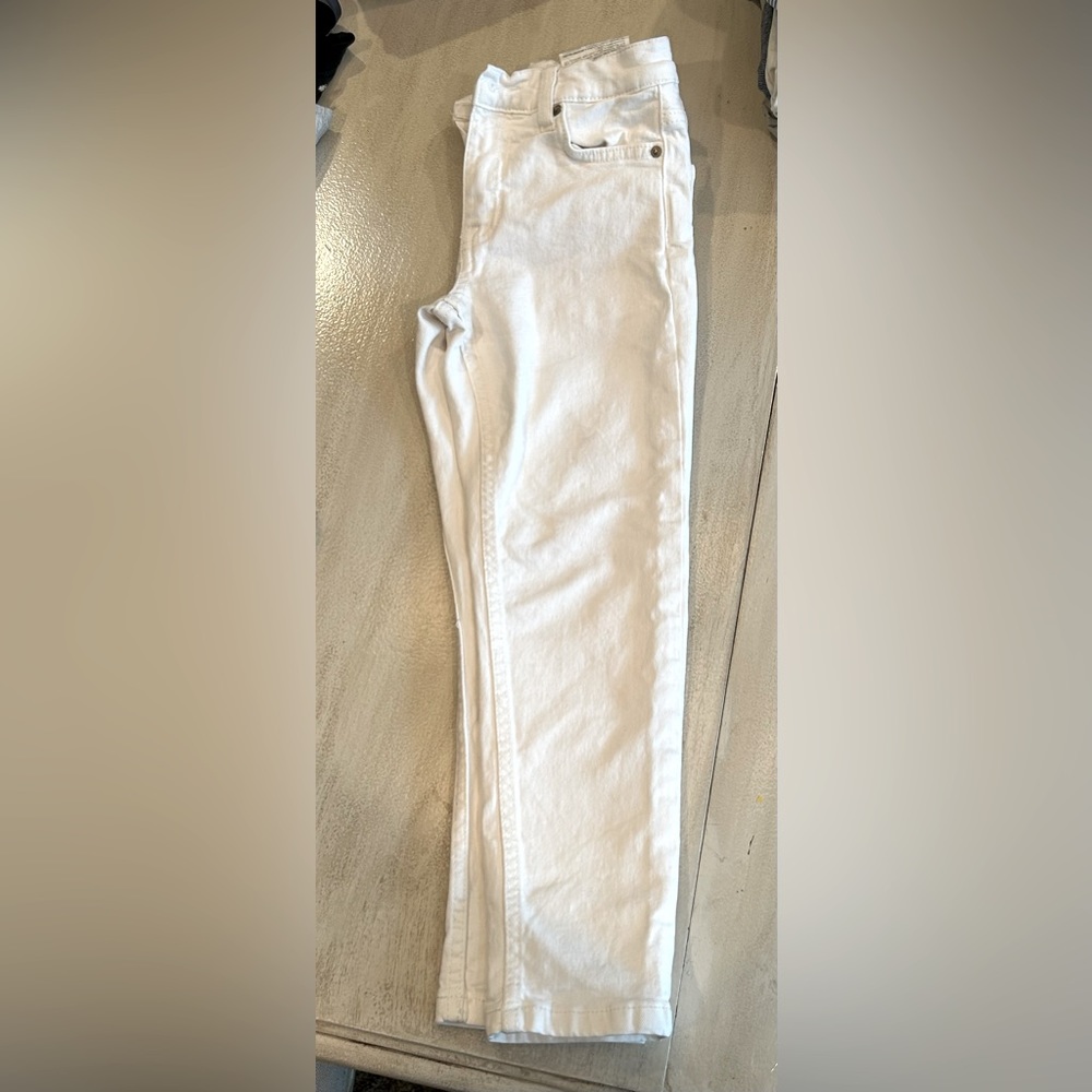 White Zara children’s jeans “The Slim Fit” size 7